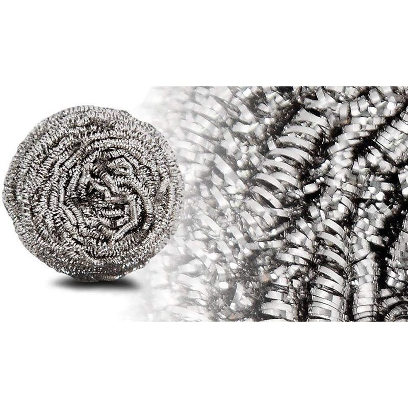 Che cos'è lo scrubber di spugne a maglie di filo?