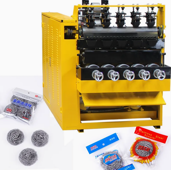 Macchina per la produzione di scrubber in acciaio inossidabile su MastersCourer.com