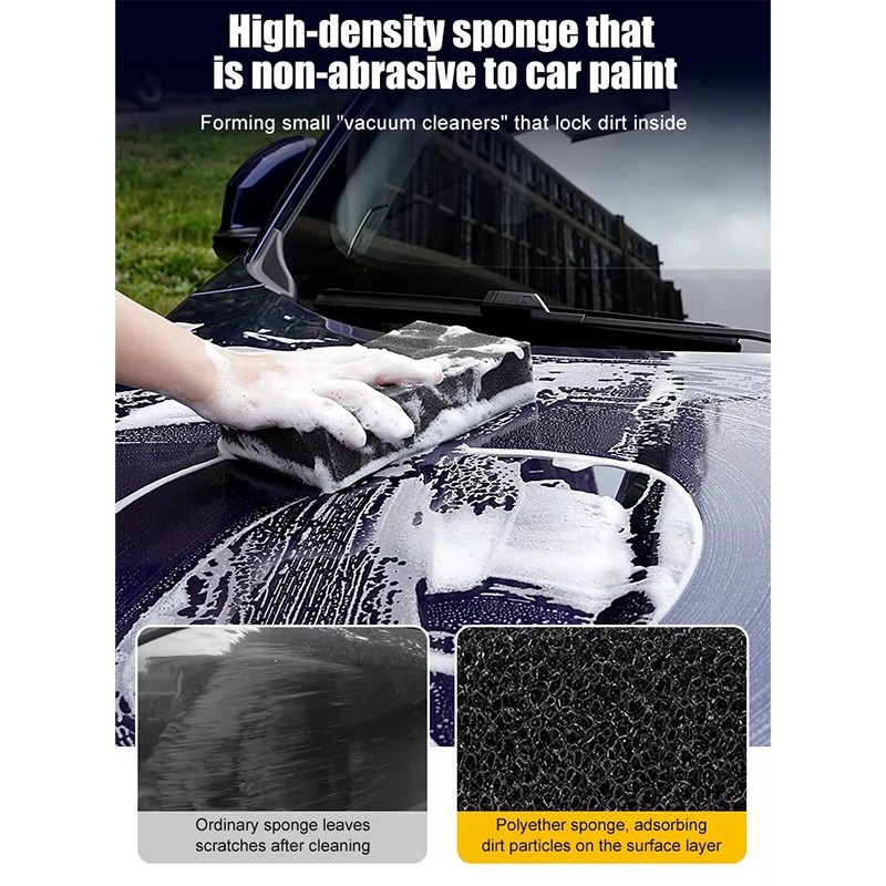 Cleaner muro ＂gomma magica solo necessaria l'acqua può pulire facilmente le stiane
