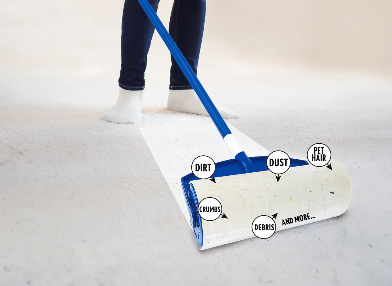 Attenersi a Clean: sorprendenti hack con il Master Clean Sticky Mop!