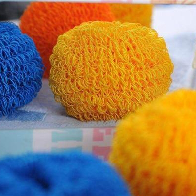 Puntatore di fibre di pulizia da cucina colorata
