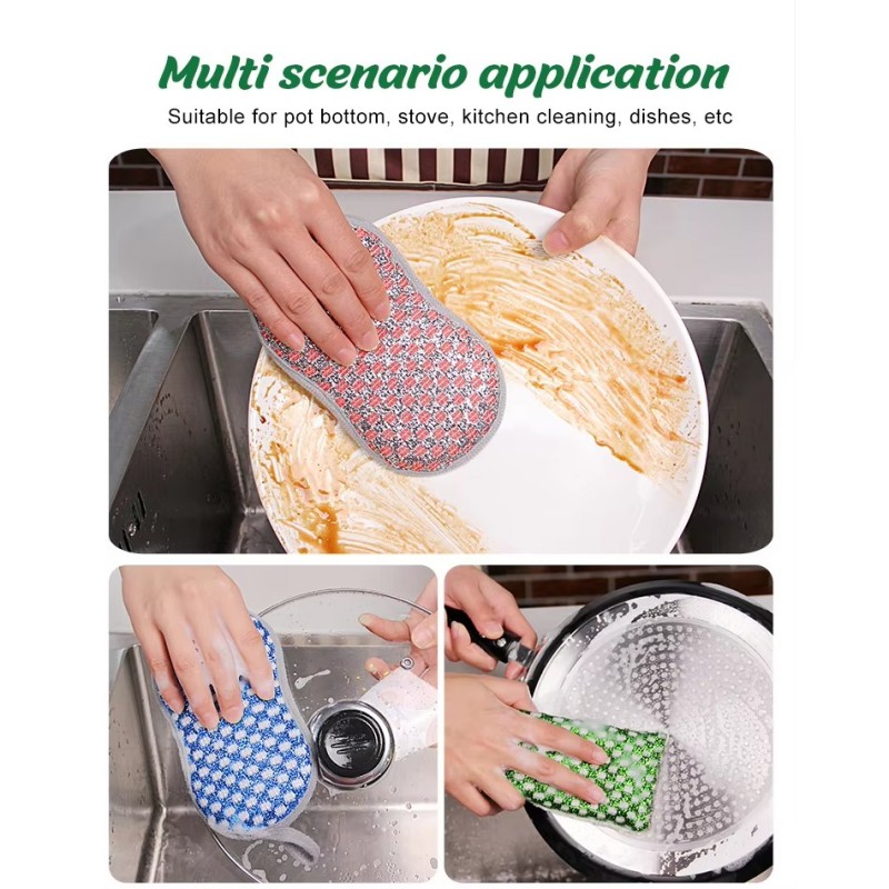 Spugna per strofinare la cucina per lavare i piatti