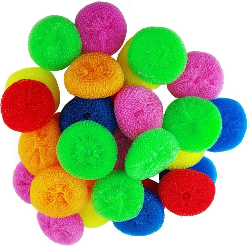 Paglietta in rete di plastica colorata da cucina