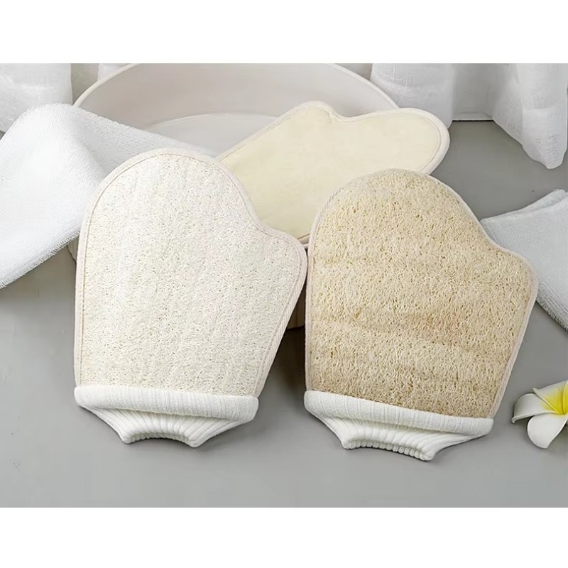 Bagliori da bagno di loofah pulire la spugna di lavaggio