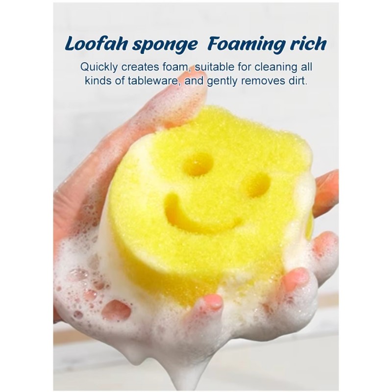 Spugne Scrub Viso Smile Lavaggio Piatti